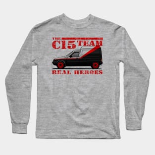 The van of the real heroes! Long Sleeve T-Shirt